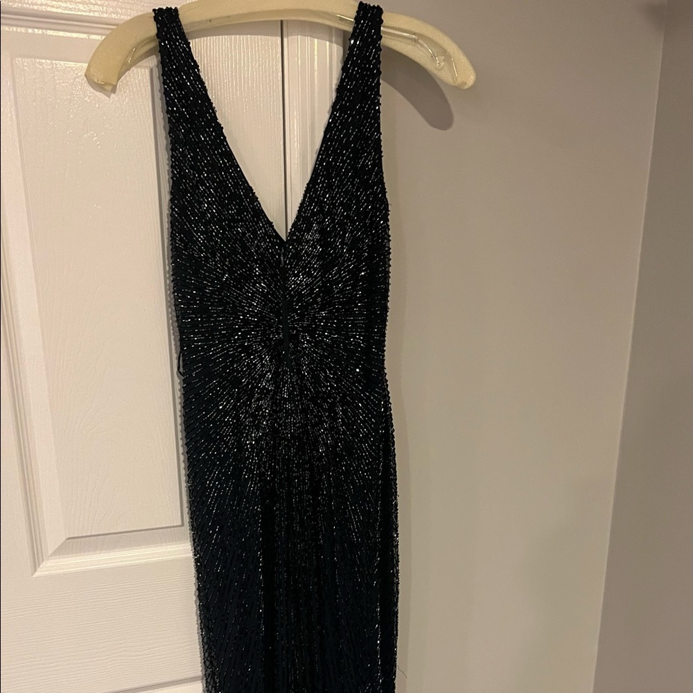 Beautiful midnight blue evening gown